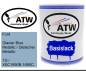 Preview: Ford, Glacier Blue Metallic / Gletscher Metallic, 1G / XSC1690B-1690C: 1L Lackdose, von ATW Autoteile West.